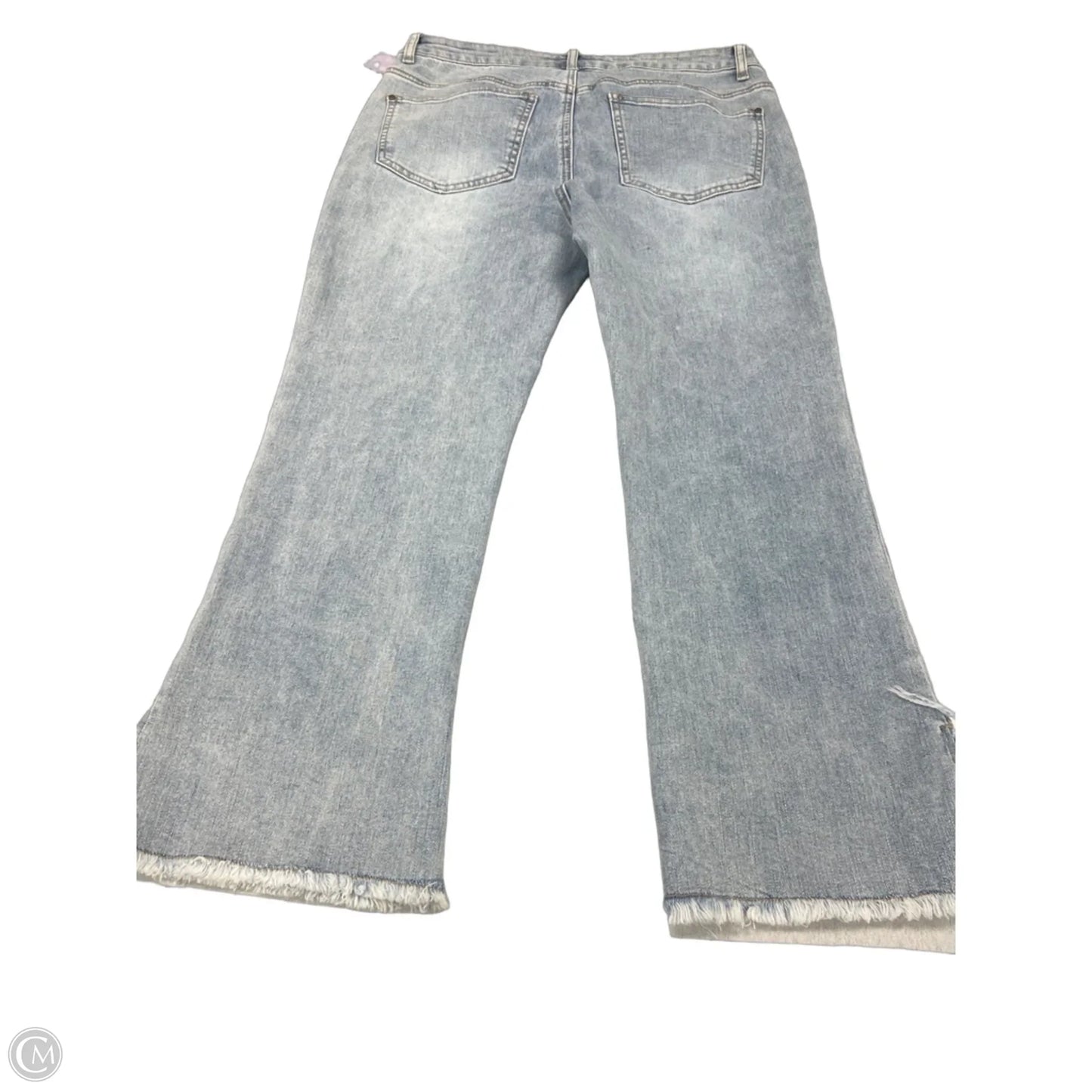 Jeans Cropped By Cme In Blue Denim, Size: 6