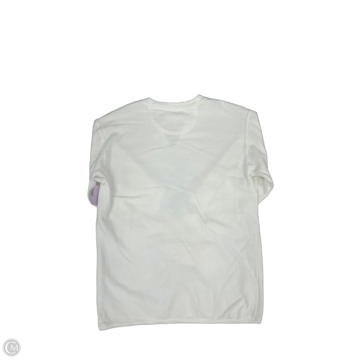 Sweatshirt Collar By Cmc In White, Size: S