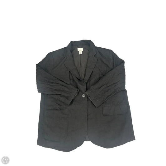 Blazer By H&m In Black, Size: Xl