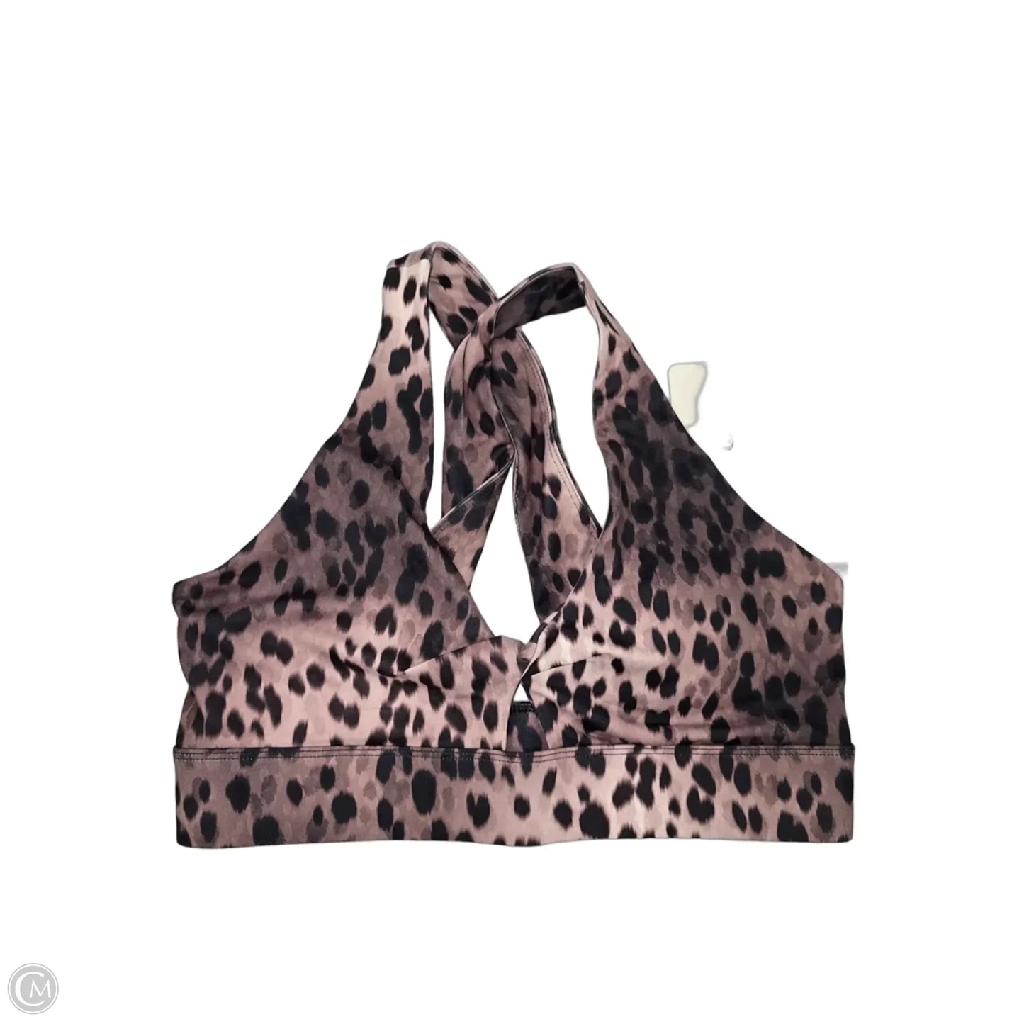 Athletic Bra By Fabletics In Animal Print, Size: L
