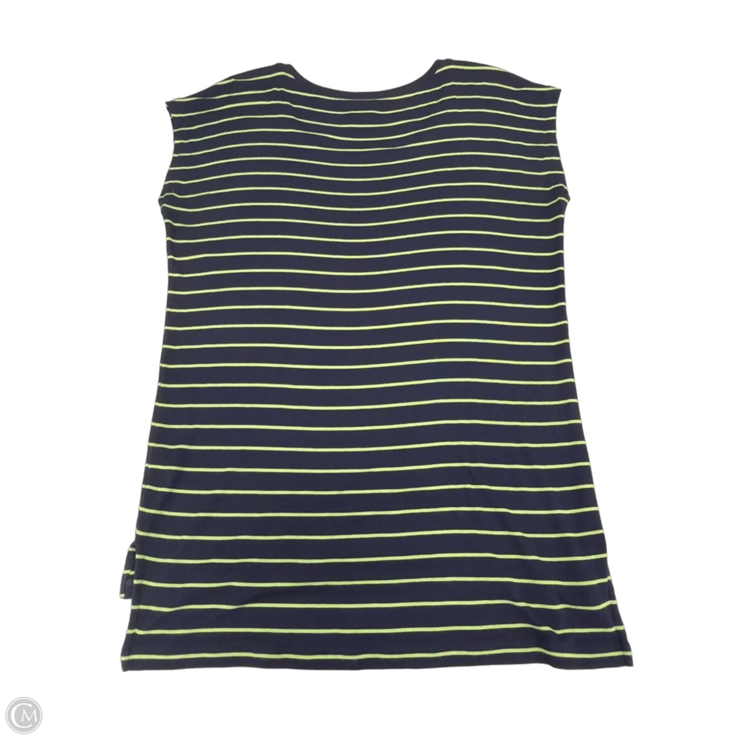 Top Short Sleeve By Cabi In Blue & Green, Size: Xs