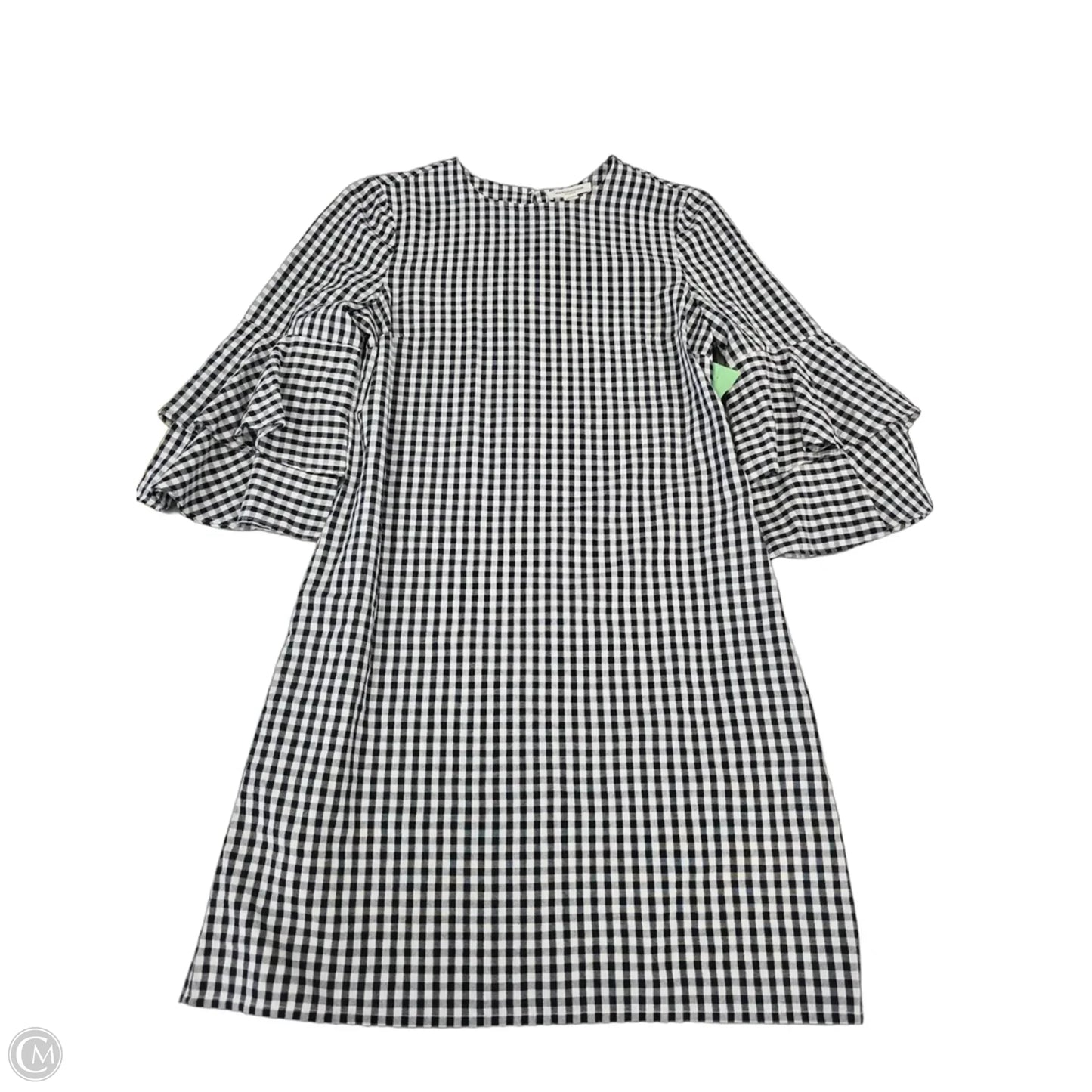 Dress Casual Midi By Beachlunchlounge In Checkered Pattern, Size: Xs