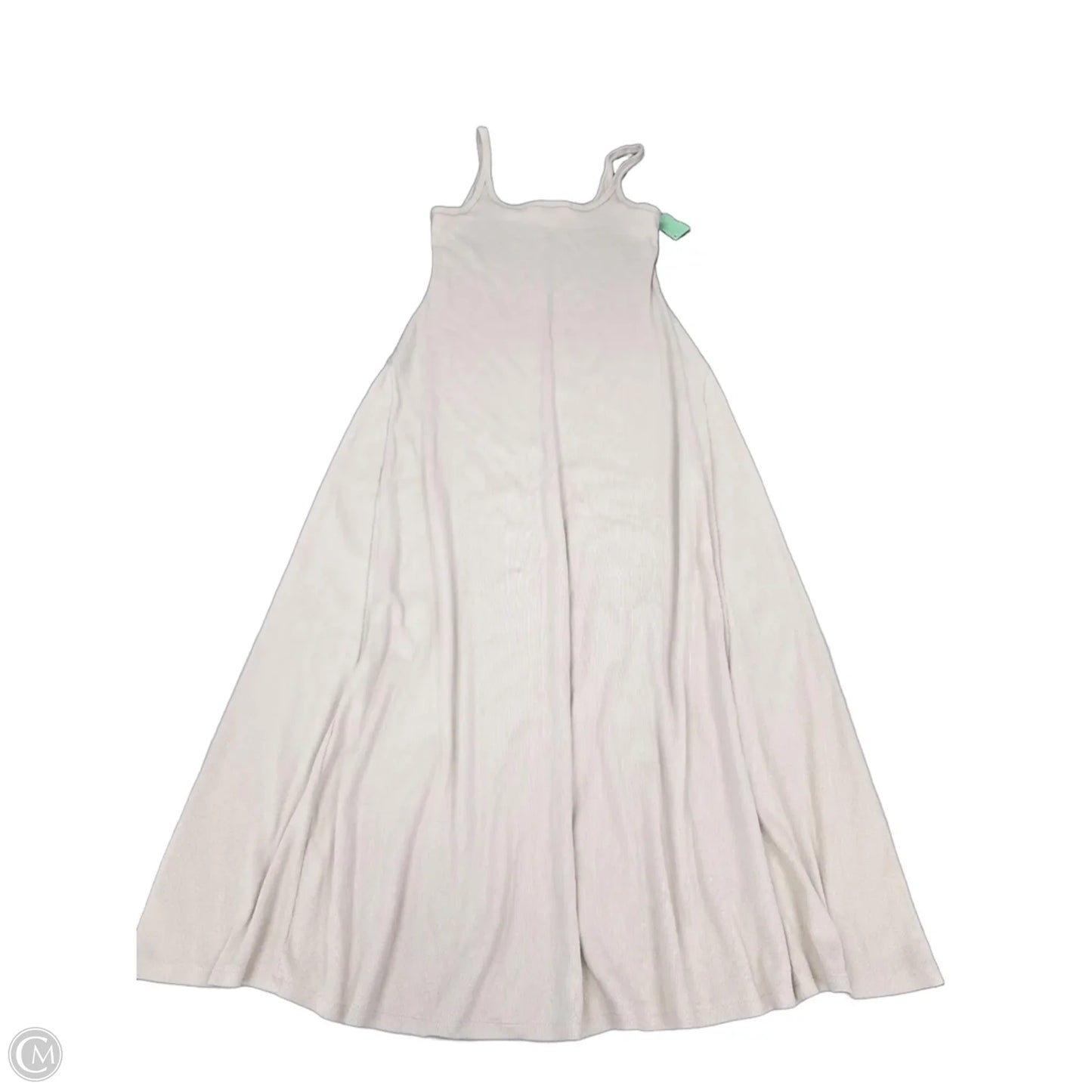 Dress Casual Maxi By Old Navy In Beige, Size: L