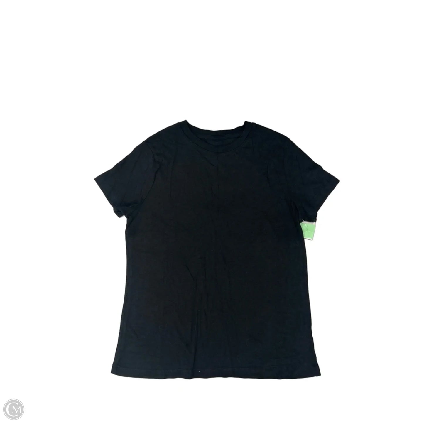 Top Short Sleeve By A New Day In Black, Size: S