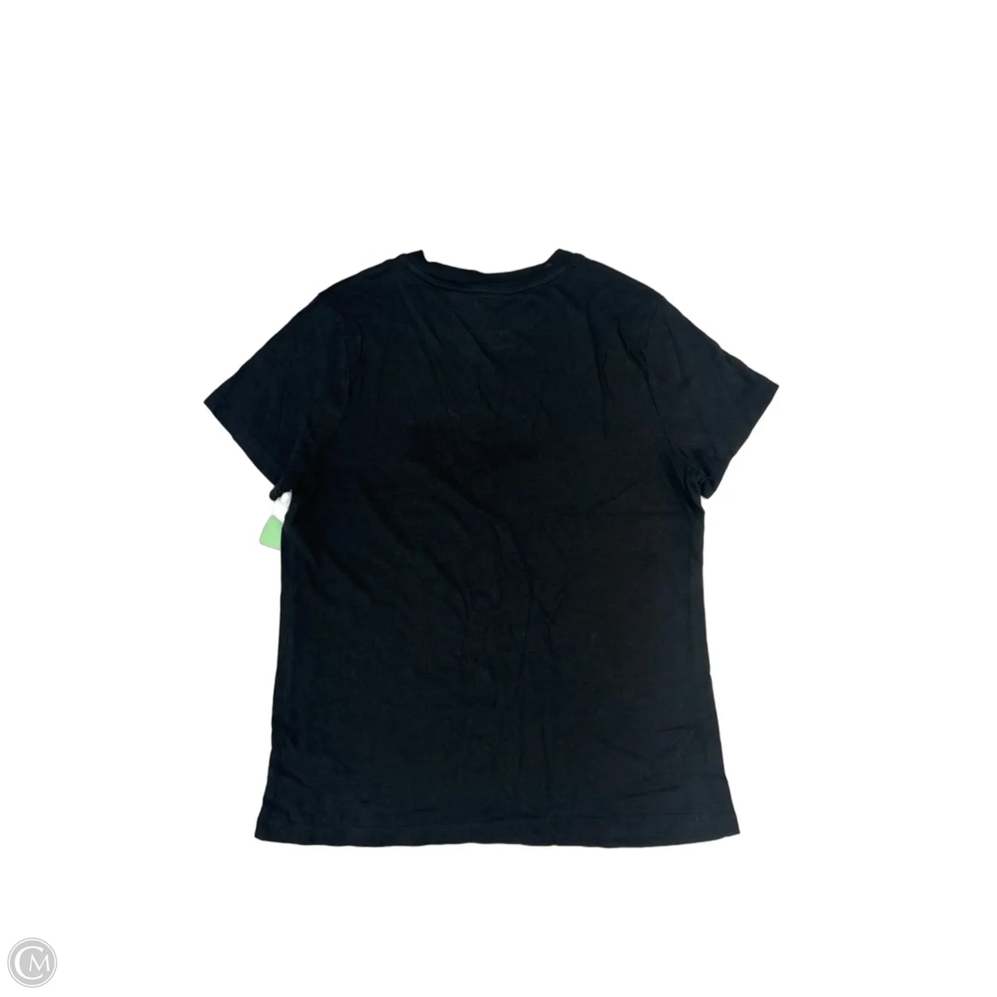 Top Short Sleeve By A New Day In Black, Size: S