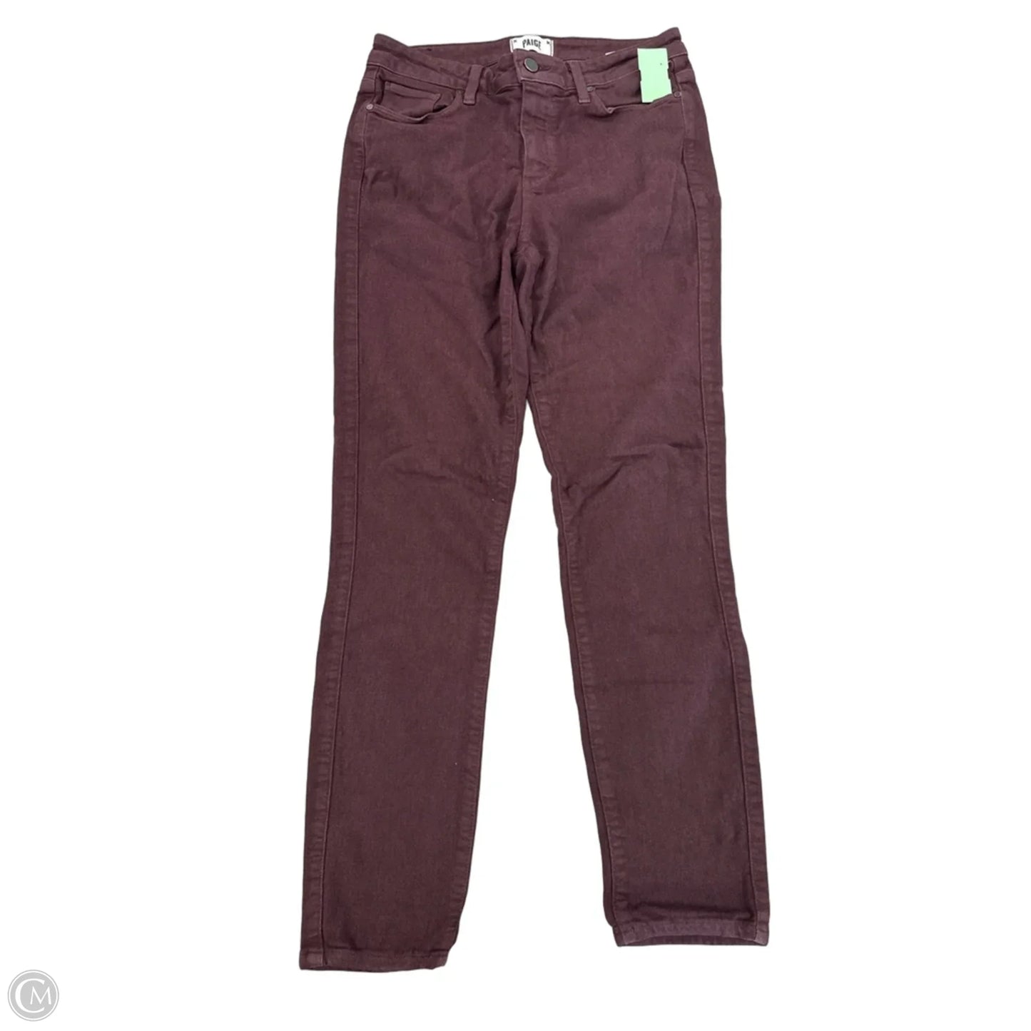 Jeans Skinny By Paige In Purple, Size: 8