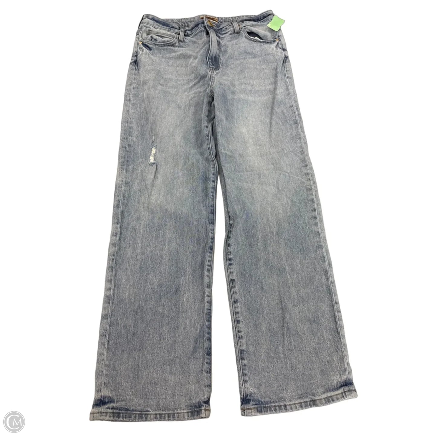 Jeans Wide Leg By Kut In Blue Denim, Size: 8