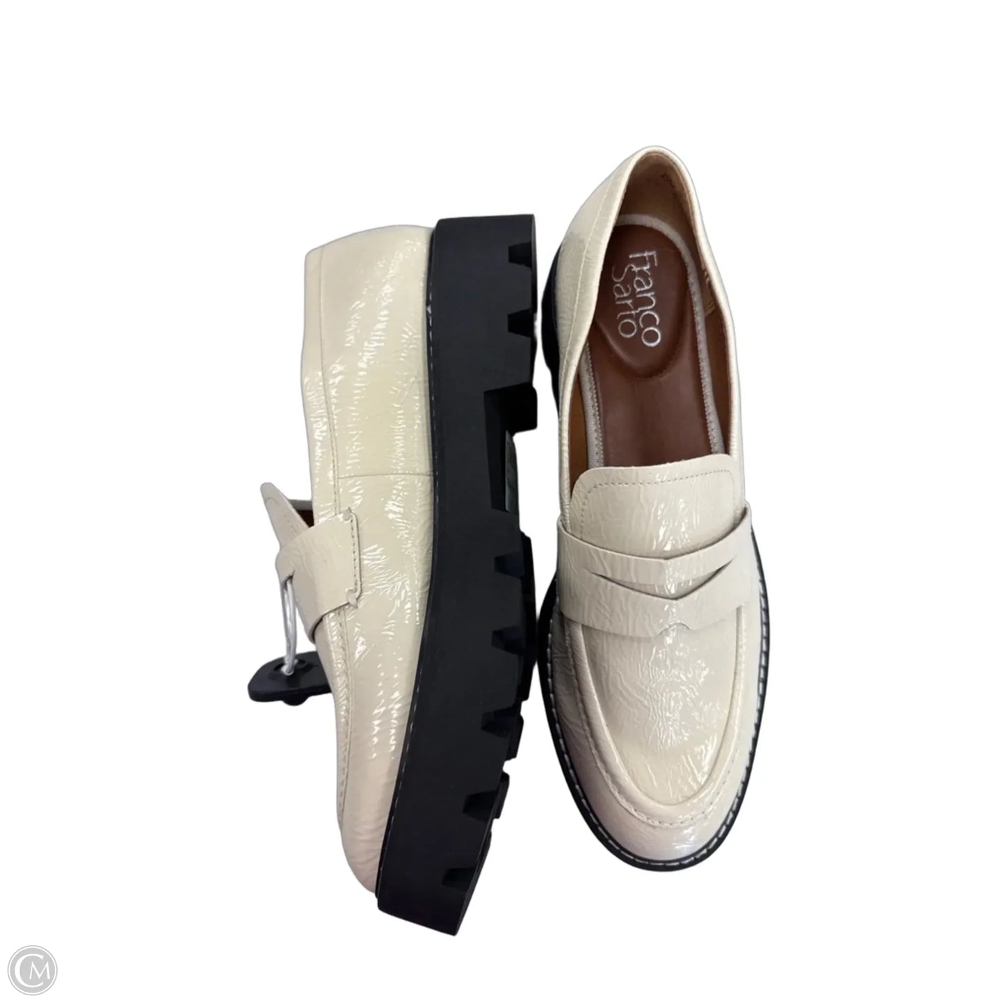 Shoes Heels Platform By Franco Sarto In Cream, Size: 8.5