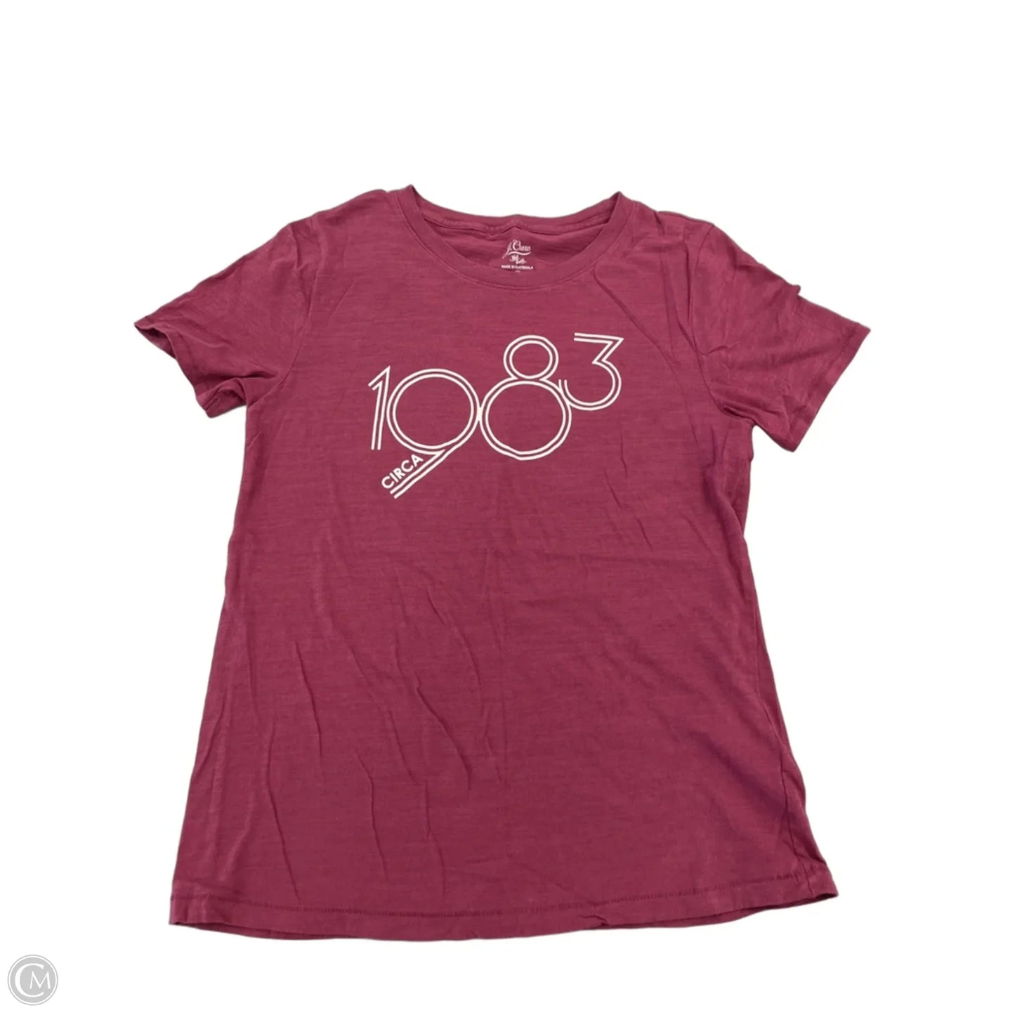 Top Short Sleeve Basic By J. Crew In Pink, Size: S