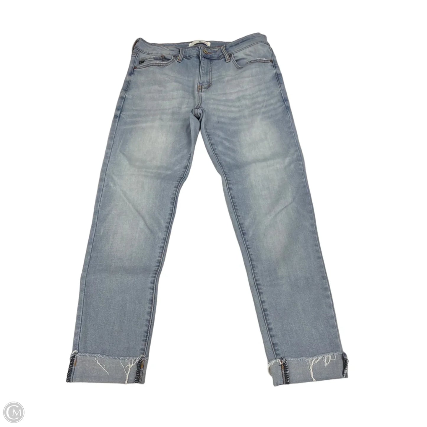 Jeans Straight By Kancan In Blue Denim, Size: 12