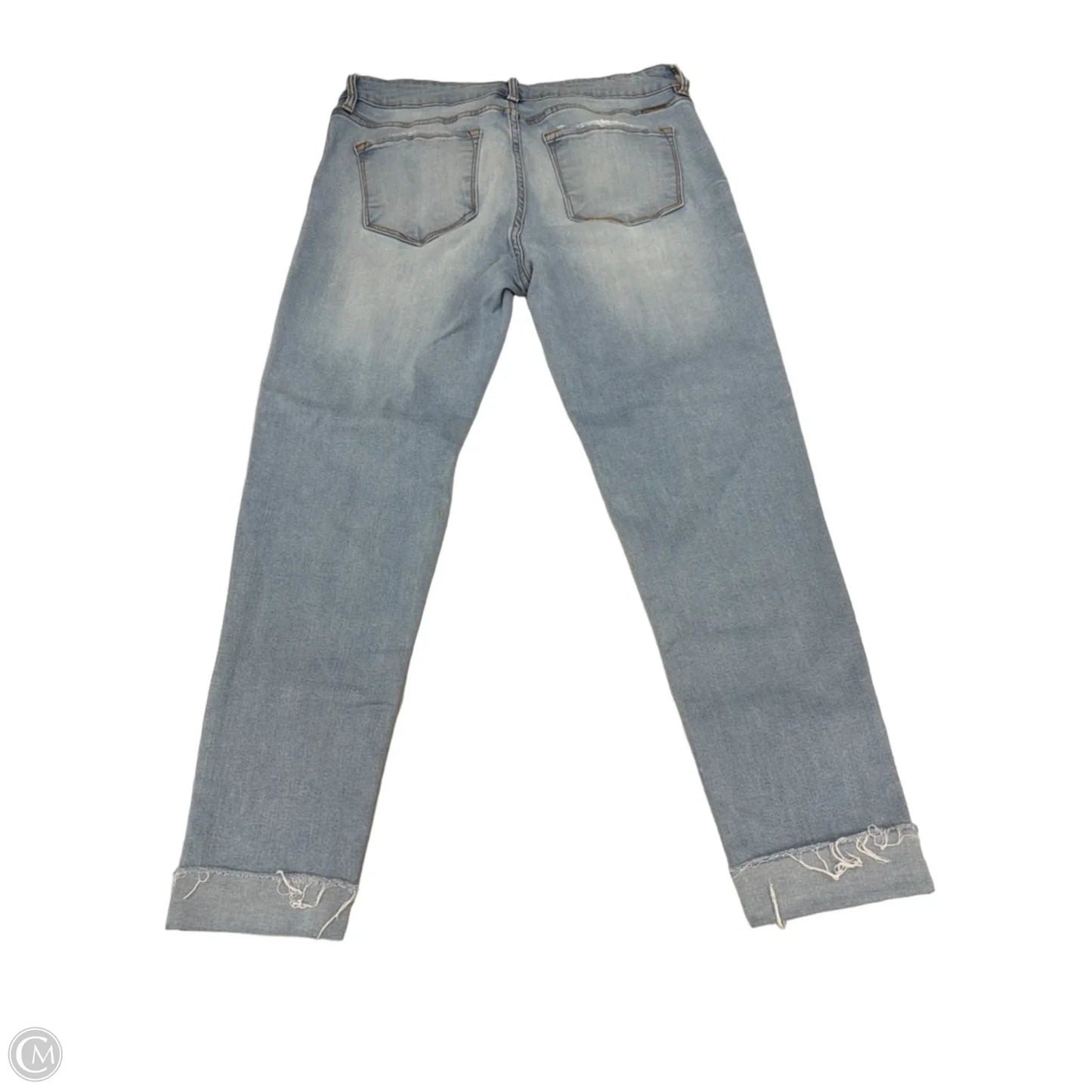 Jeans Straight By Kancan In Blue Denim, Size: 12