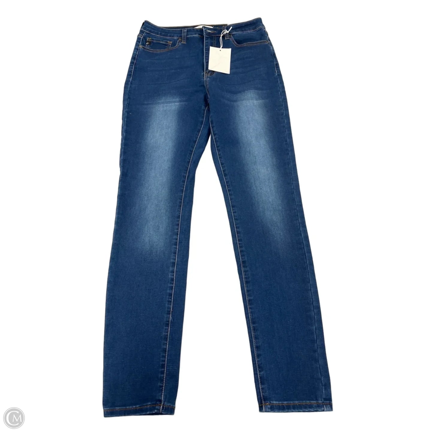Jeans Skinny By Kancan In Blue Denim, Size: 8