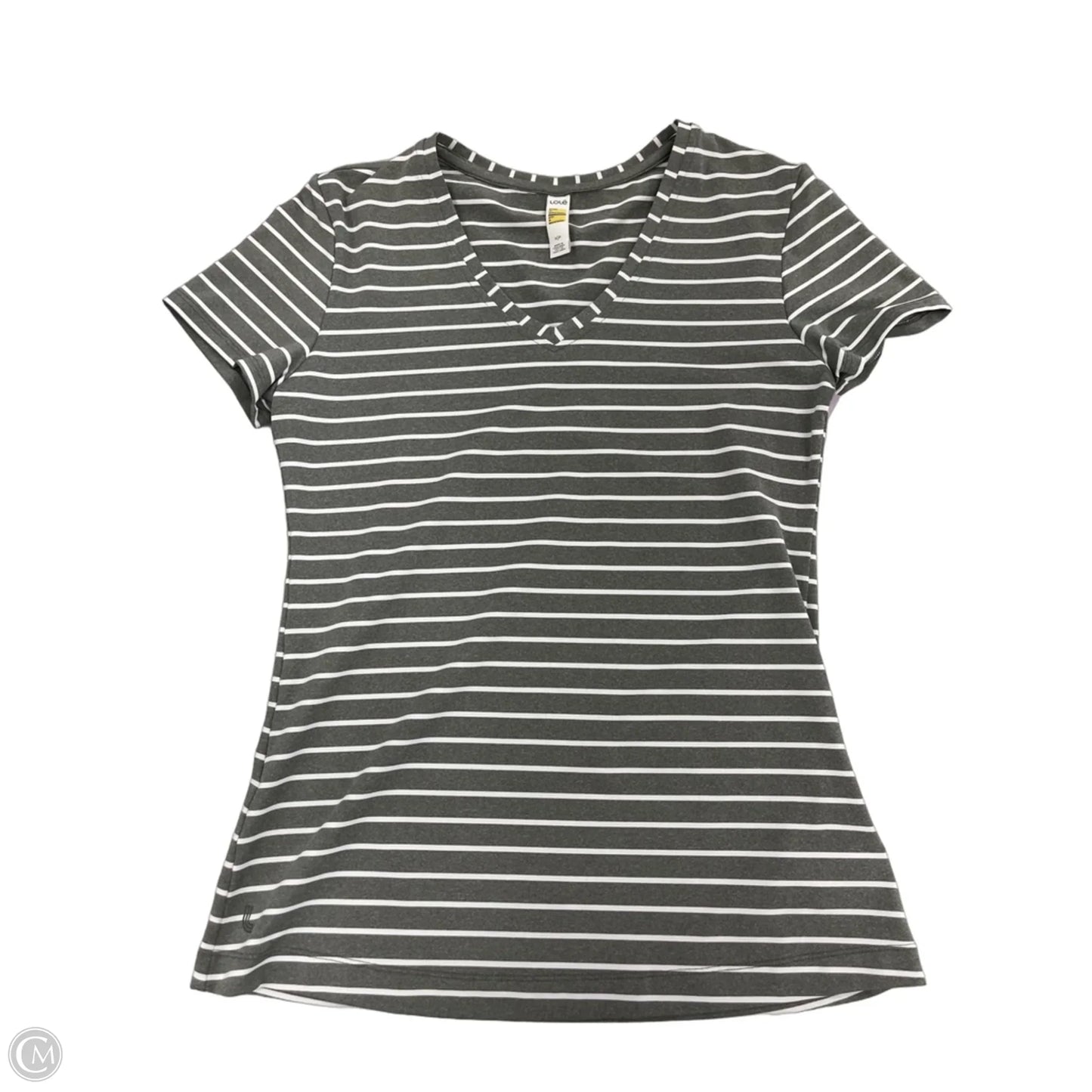 Top Short Sleeve By Lole In Grey, Size: S