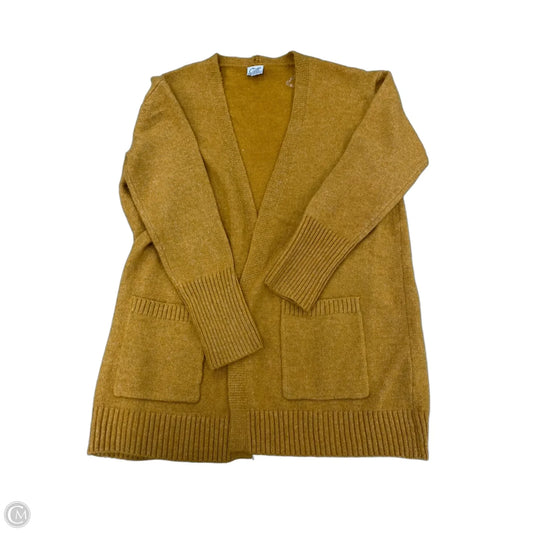 Sweater Cardigan By Cielo In Yellow, Size: S