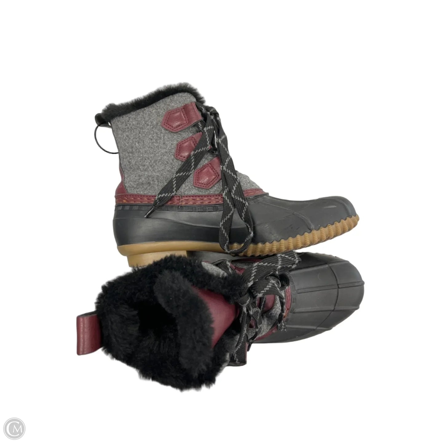 Boots Snow By Maurices In Grey, Size: 6.5