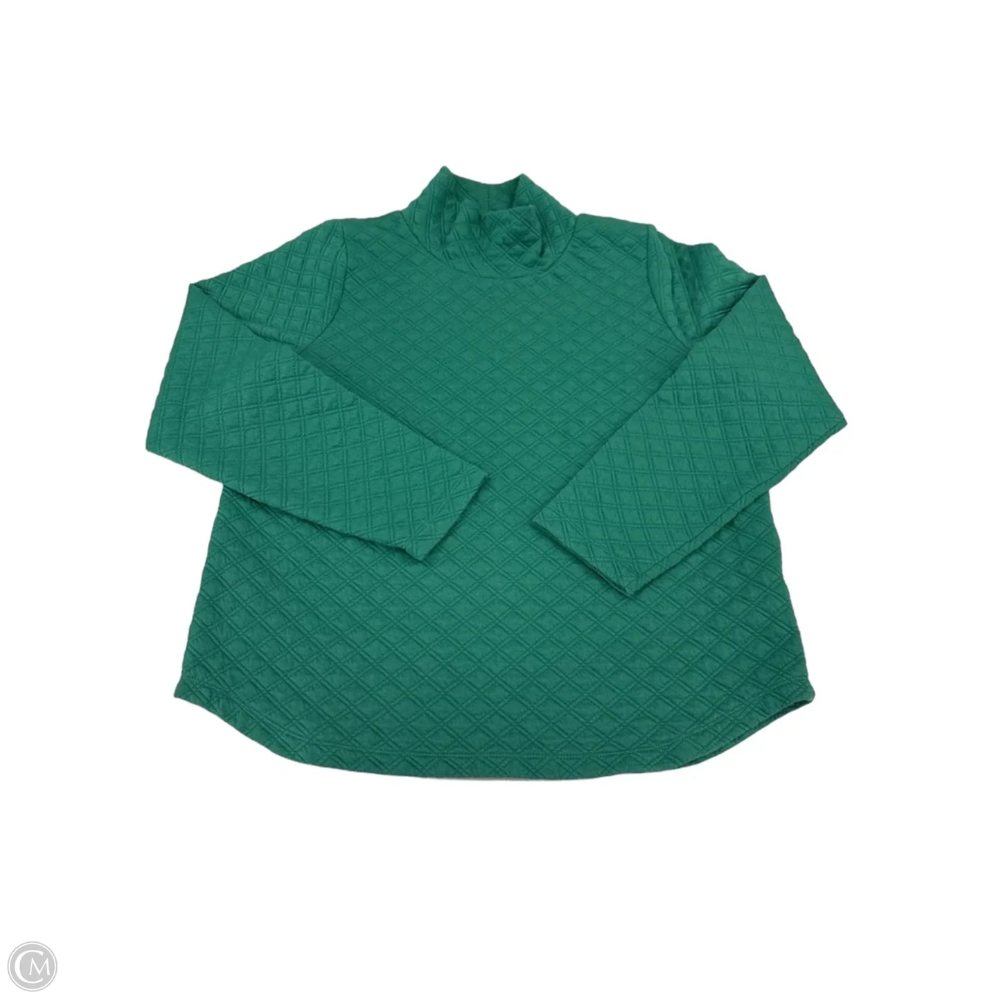 Sweatshirt Collar By J. Crew In Green, Size: M