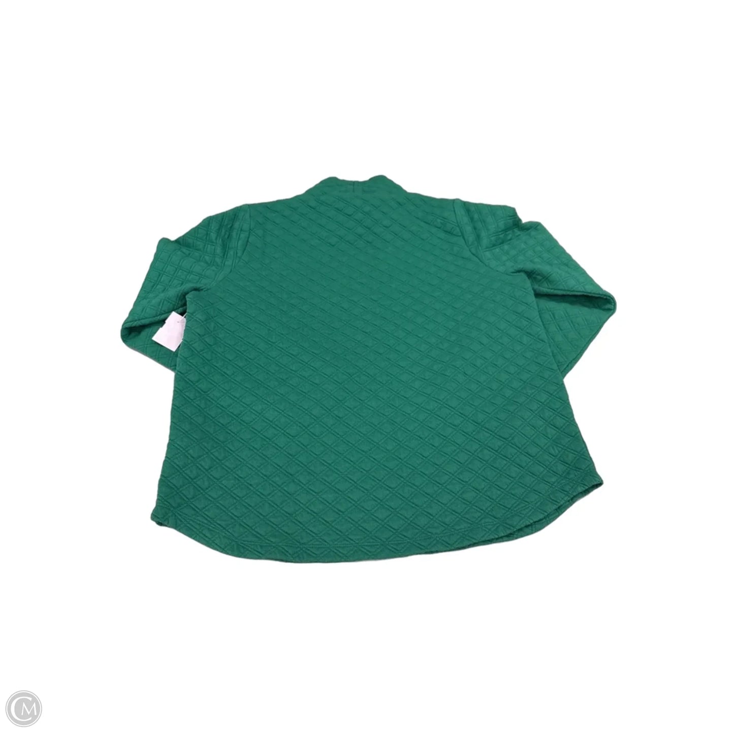 Sweatshirt Collar By J. Crew In Green, Size: M