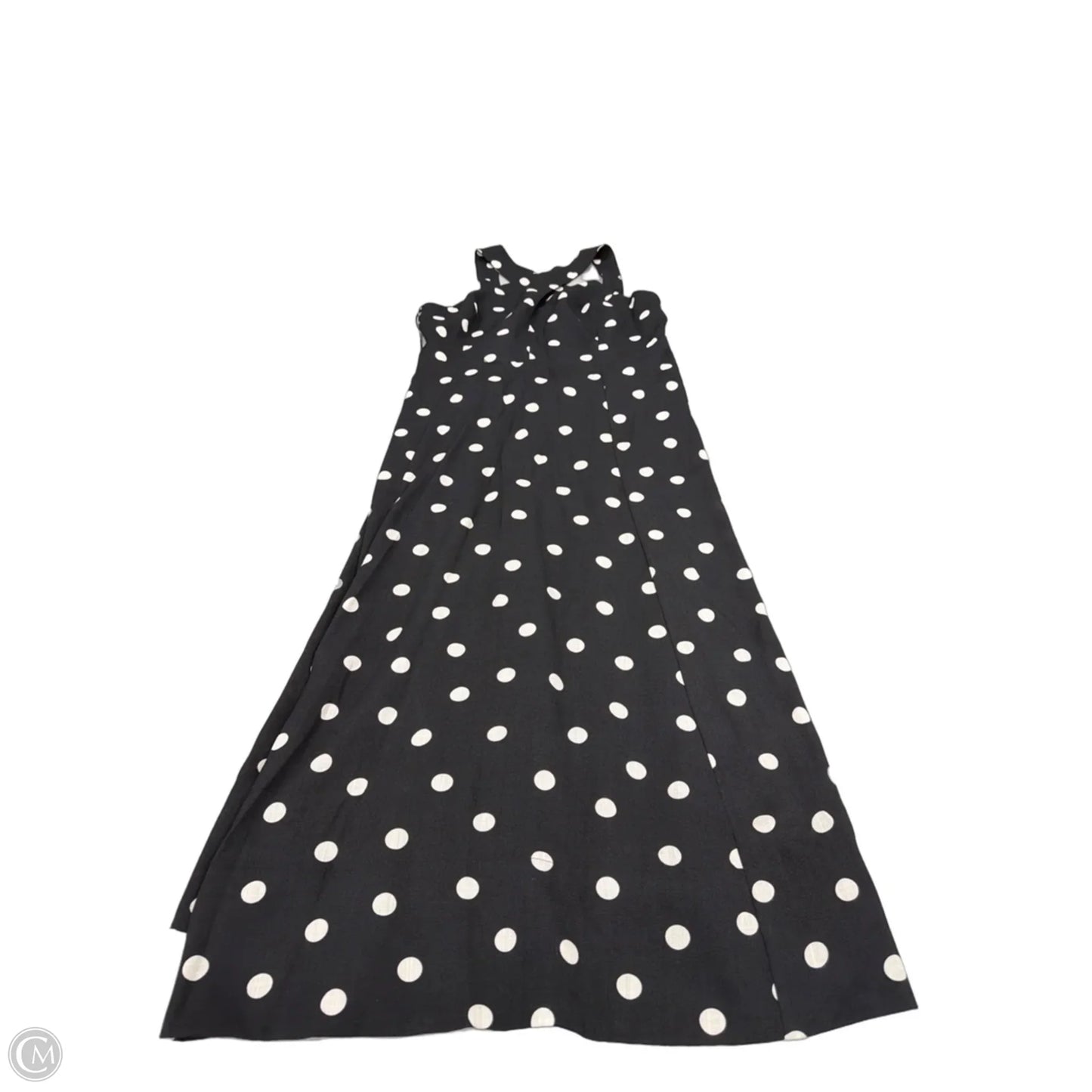Dress Casual Maxi By Dkny In Black & White, Size: 14
