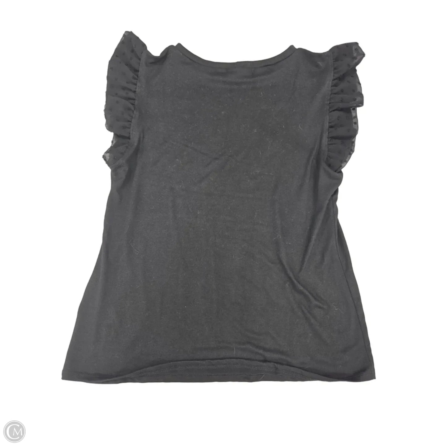 Top Short Sleeve By Les Amis In Black, Size: S