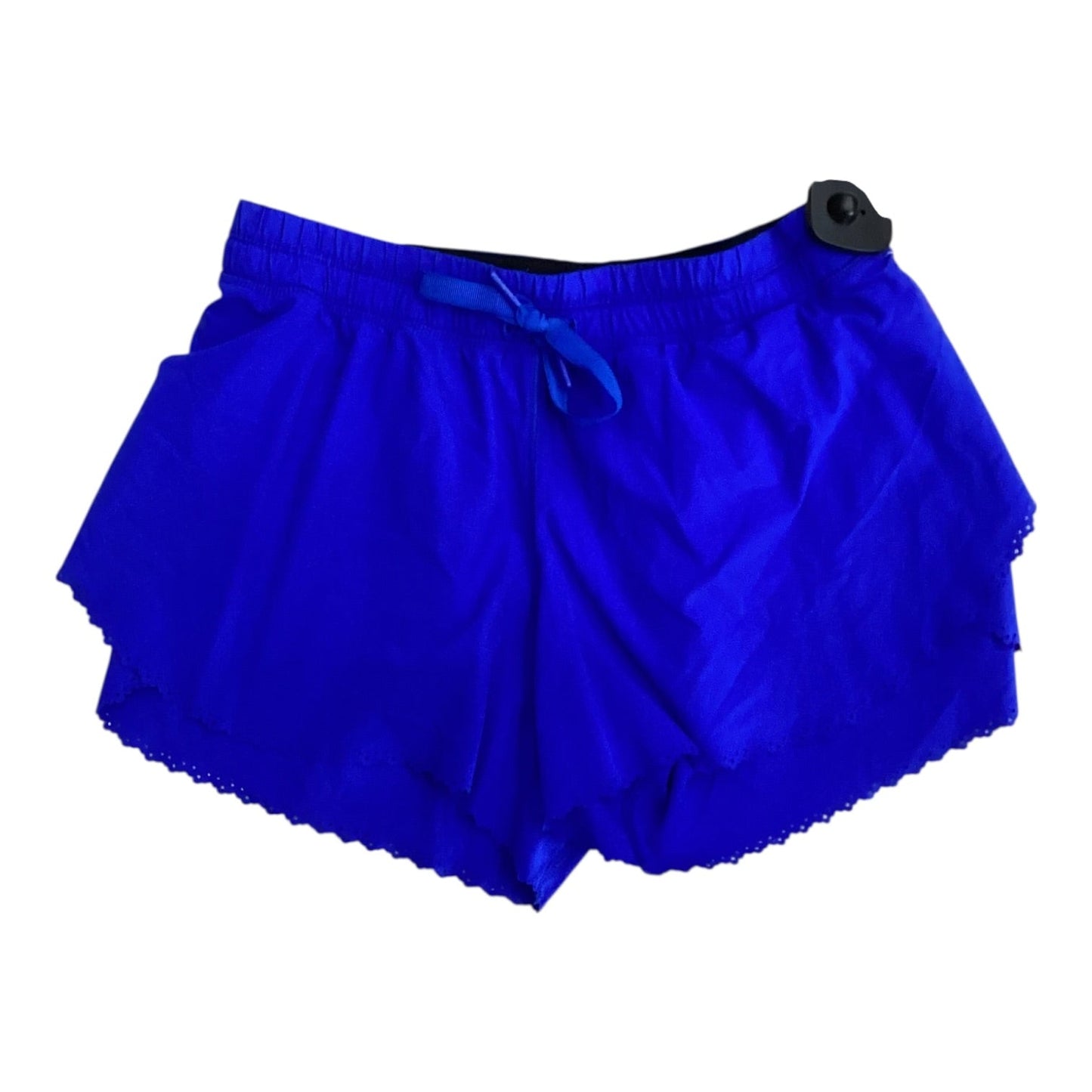 Athletic Shorts By Lululemon In Blue, Size:4