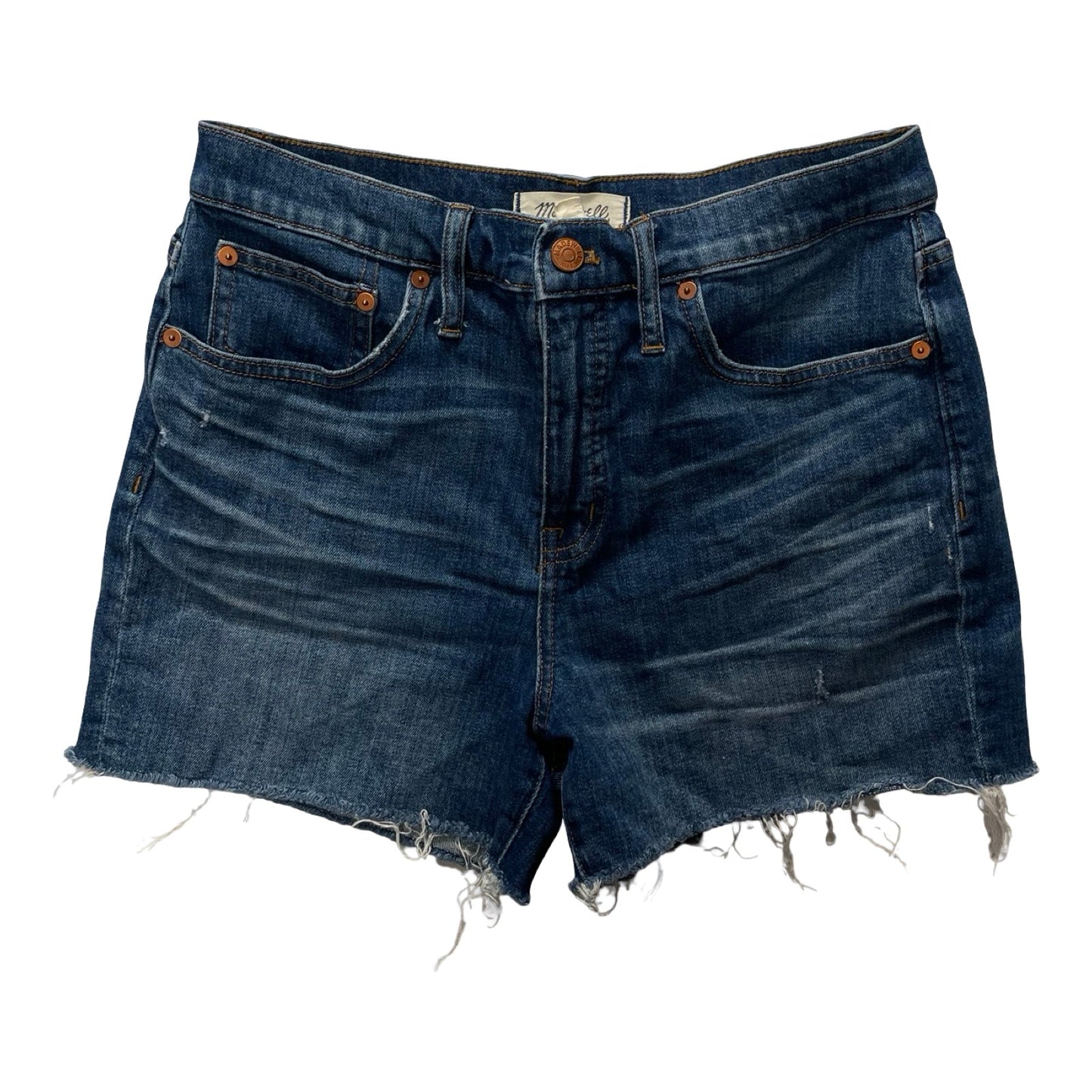 Shorts By Madewell In Blue Denim, Size:6
