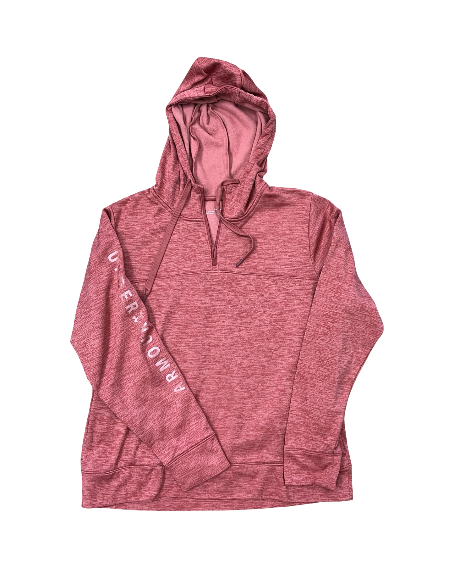 Sweatshirt Hoodie By Under Armour In Orange, Size:Xl