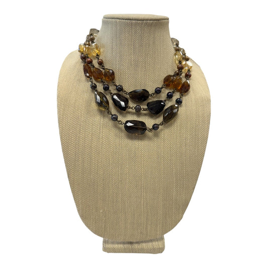 Necklace Layered By STEPHEN DWECK In Brown