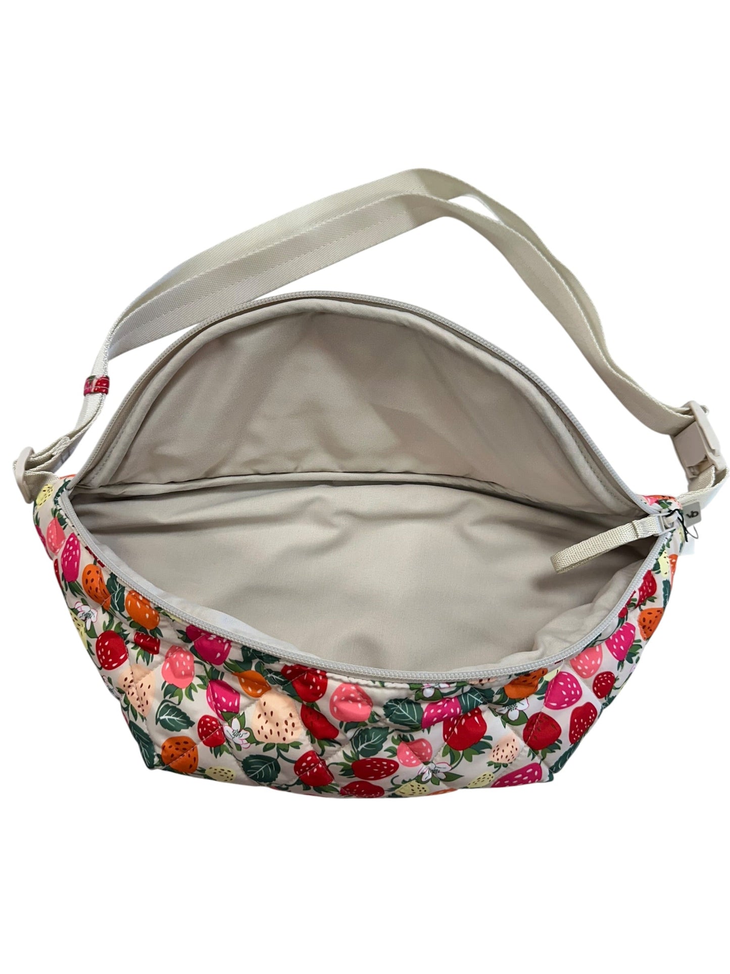 Belt Bag By Vera Bradley In Pink & Tan, Size:Medium