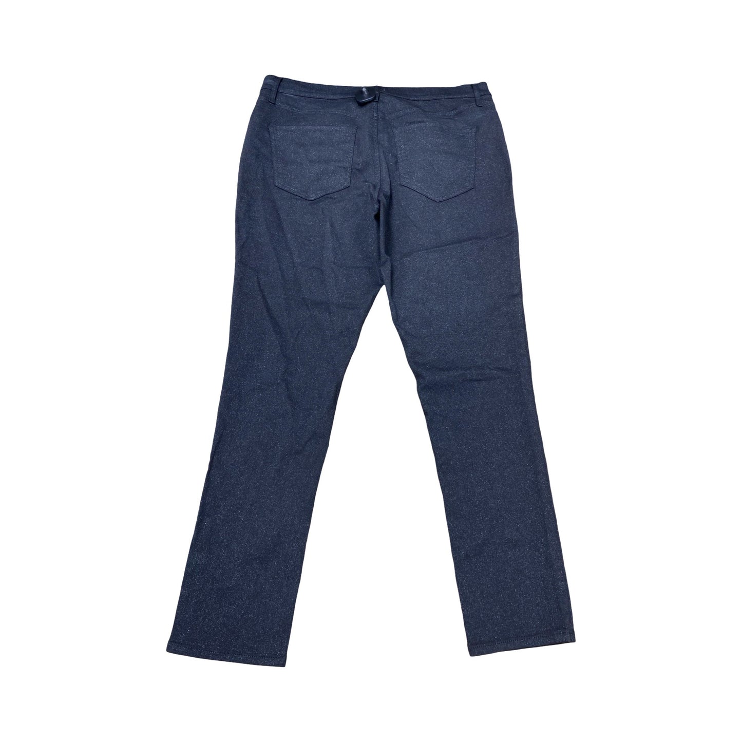 Jeans Skinny By Express In Black Denim, Size:16L