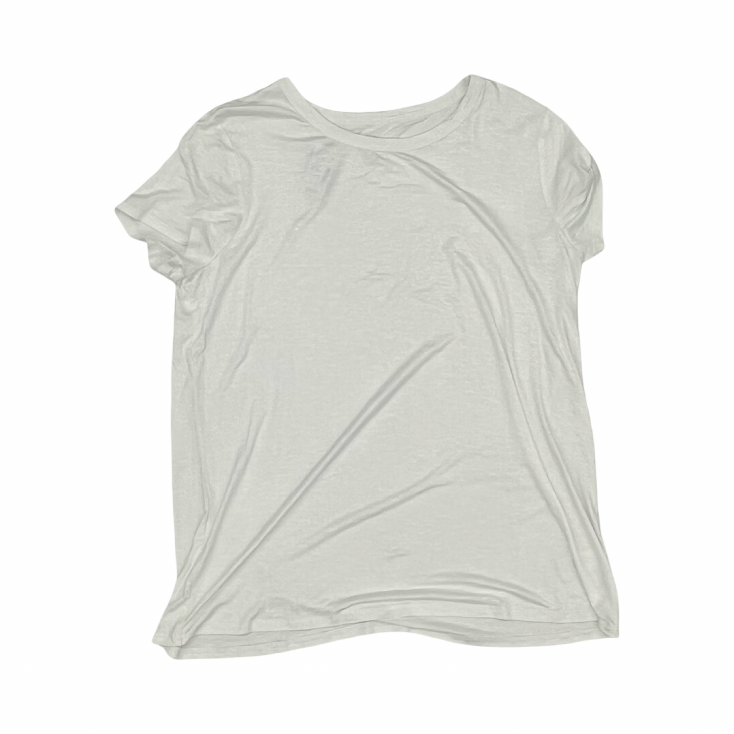 Top Ss Basic By Maurices In White, Size:Xl
