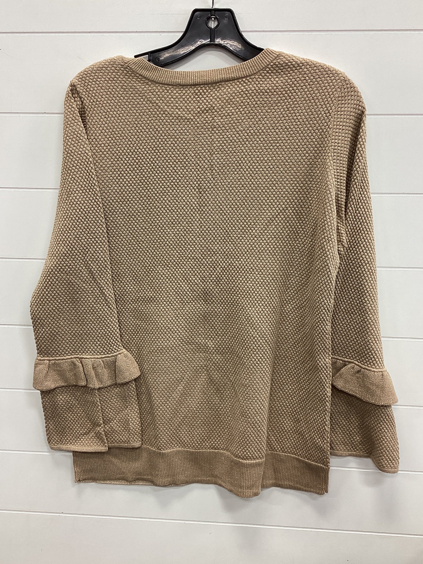 Top Ls By Michael By Michael Kors In Tan, Size:M