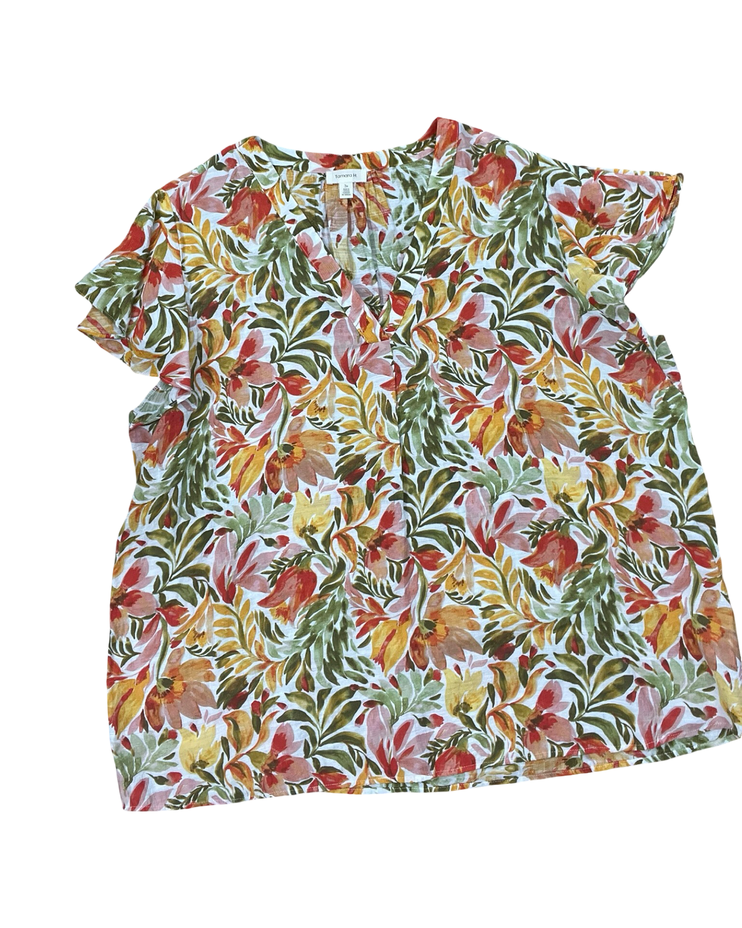 Top Ss By Tamara H In Multi, Size:3X