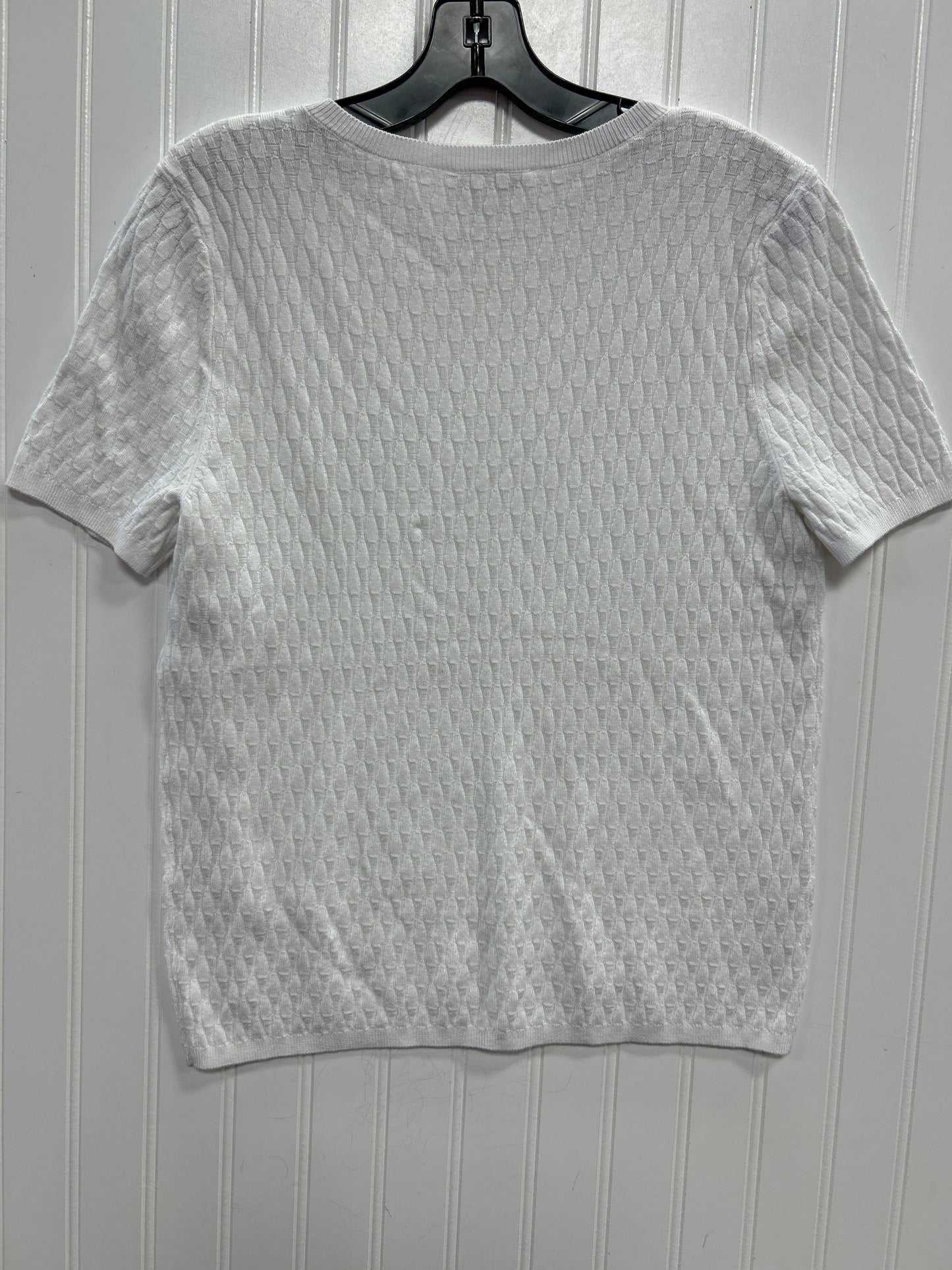 Top Ss By Calvin Klein In White, Size:M
