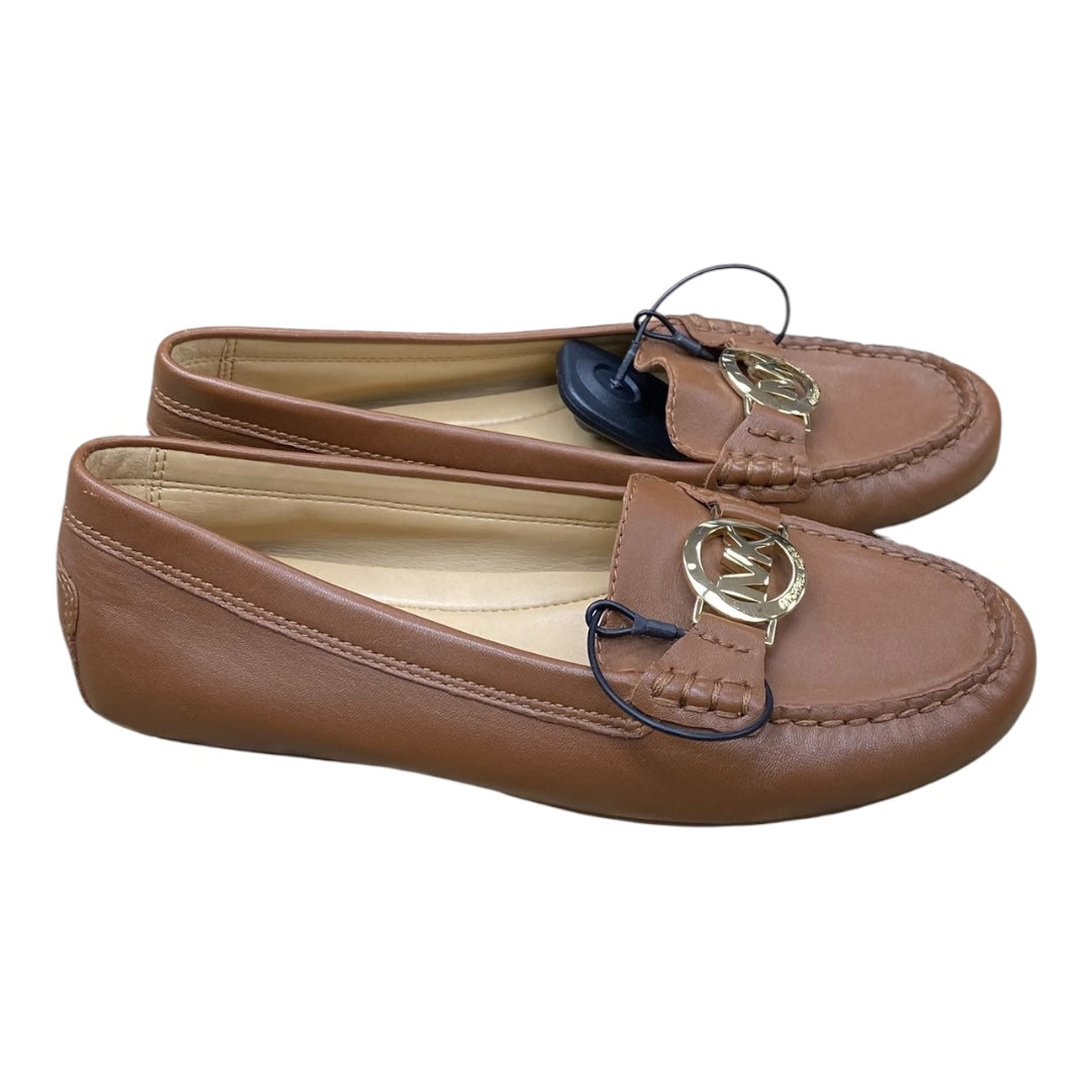 Shoes Flats By Michael By Michael Kors In Brown, Size:6