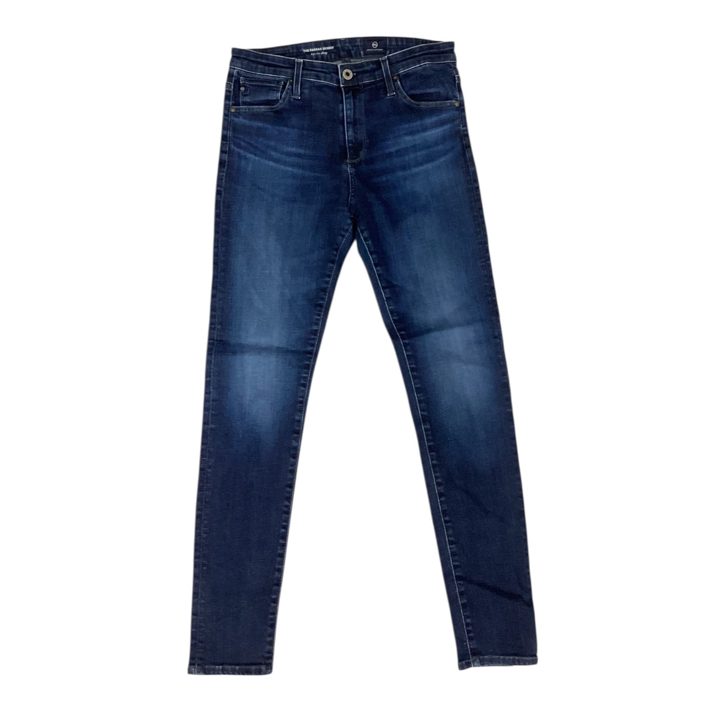 Jeans Skinny By Adriano Goldschmied In Blue Denim, Size:6