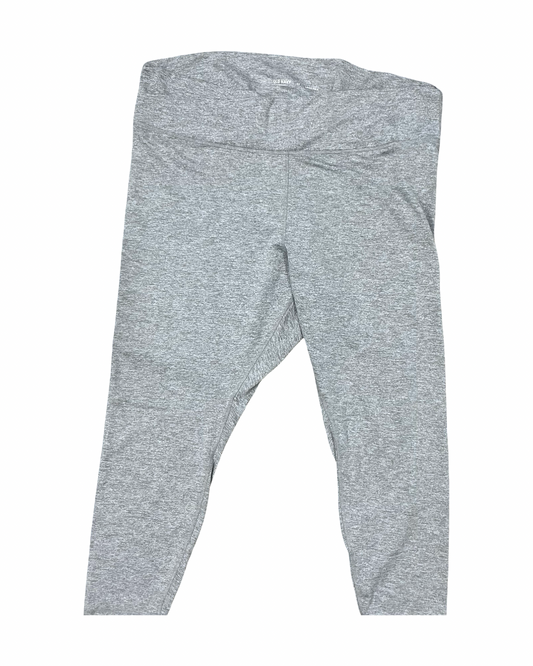 Pants Leggings By Old Navy In Grey, Size:3X