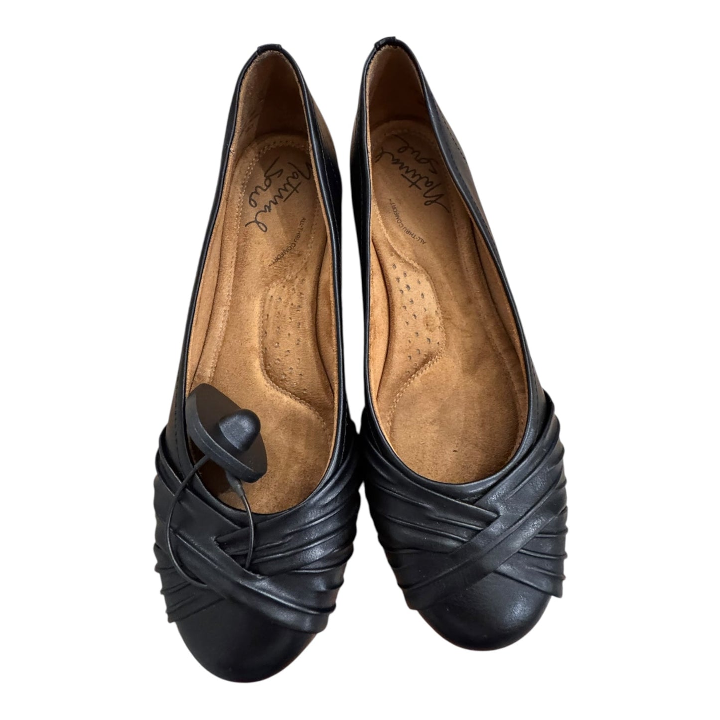 Shoes Flats By Natural Soul In Black, Size:8.5
