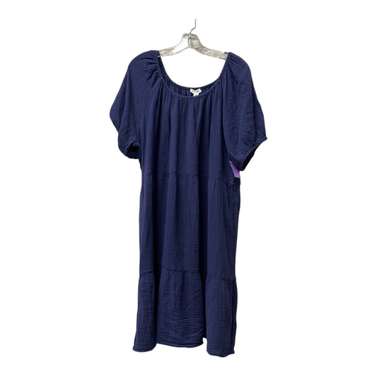 Dress Casual Short By Beachlunchlounge In Purple, Size:Xl