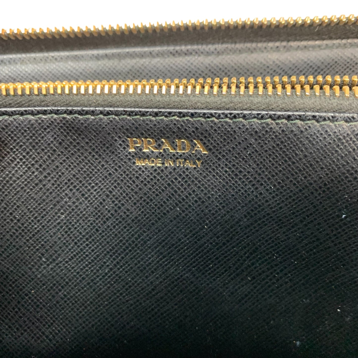 Wallet Luxury Designer By Prada, Size: Large