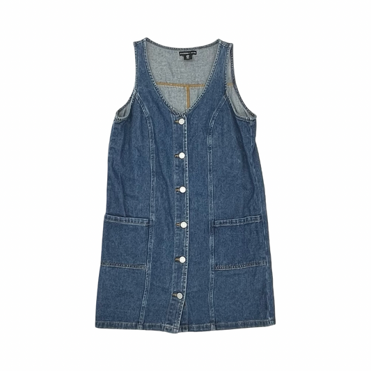 Dress Casual Short By Sincerely Jules In Blue Denim, Size:S