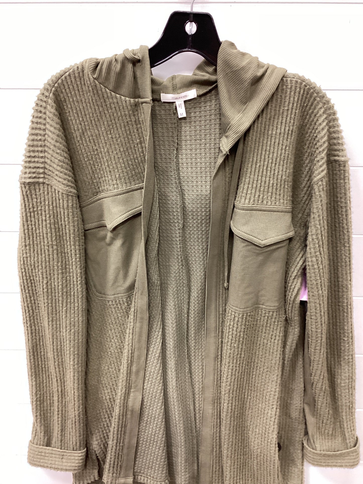 Cardigan By Maurices In Green, Size:M