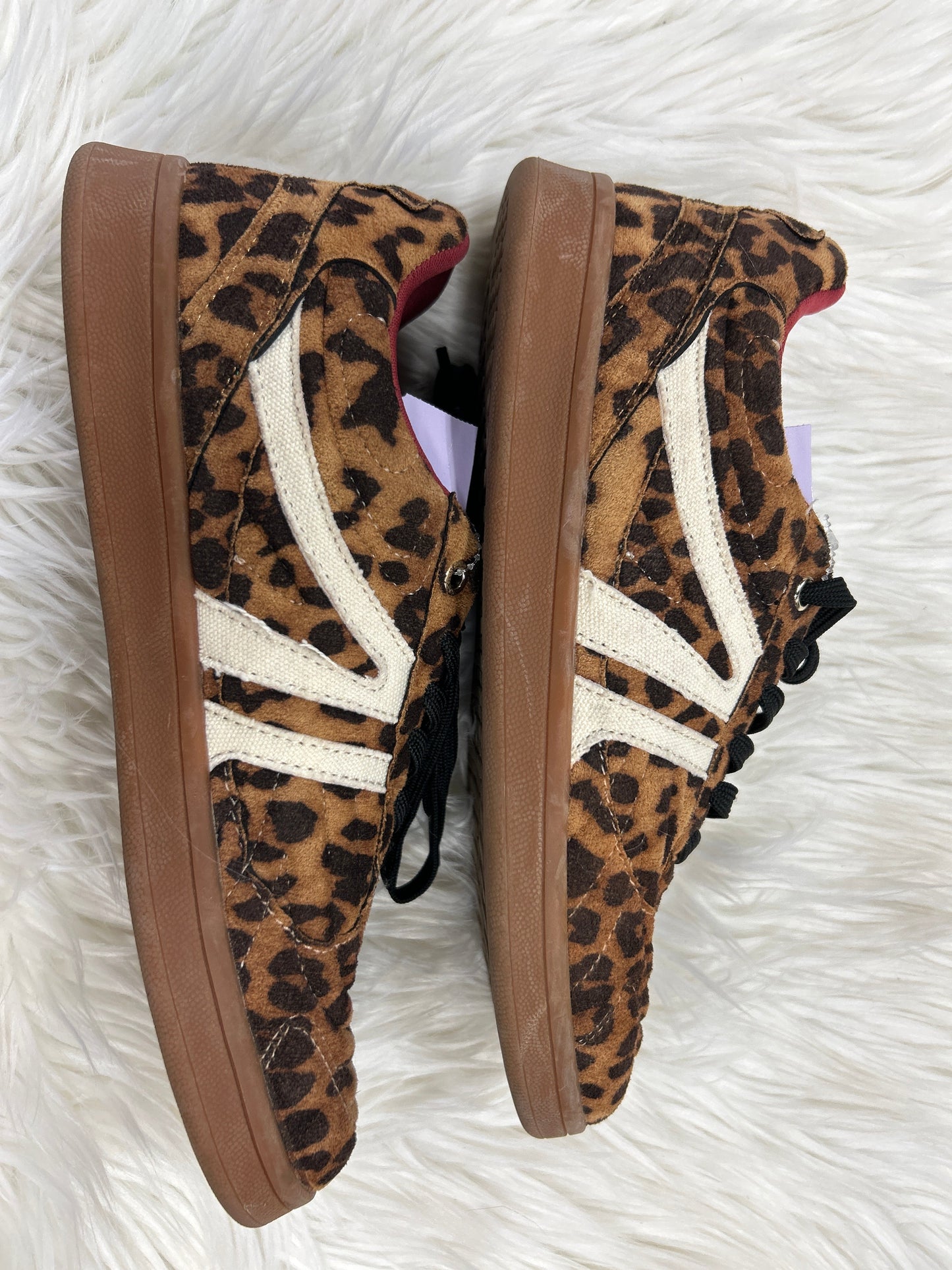 Shoes Sneakers By Steve Madden In Animal Print, Size:8.5