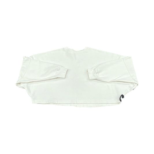 Sweatshirt Crewneck By Abercrombie And Fitch In White, Size:S