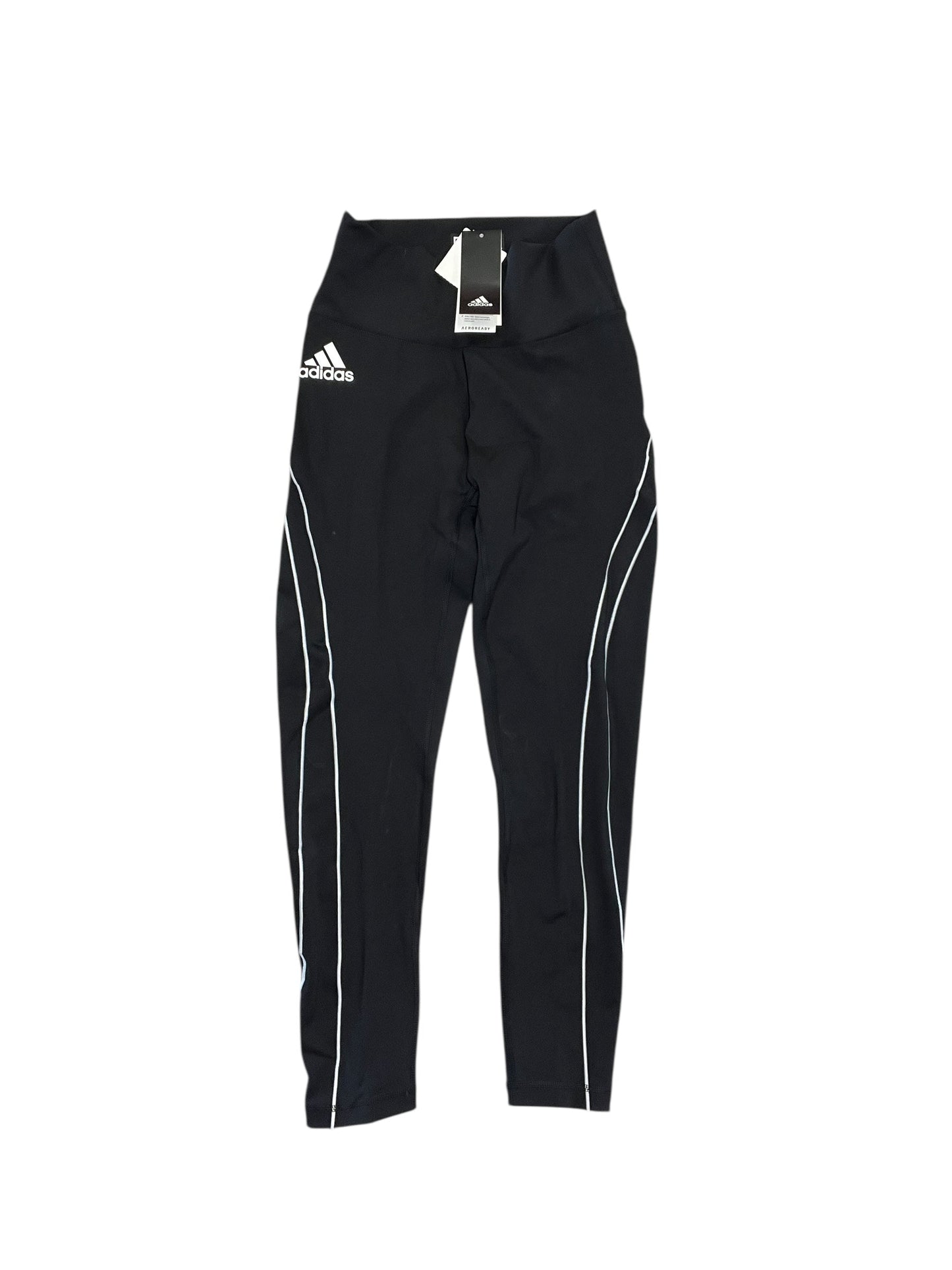 Athletic Leggings By Adidas In Black, Size:M