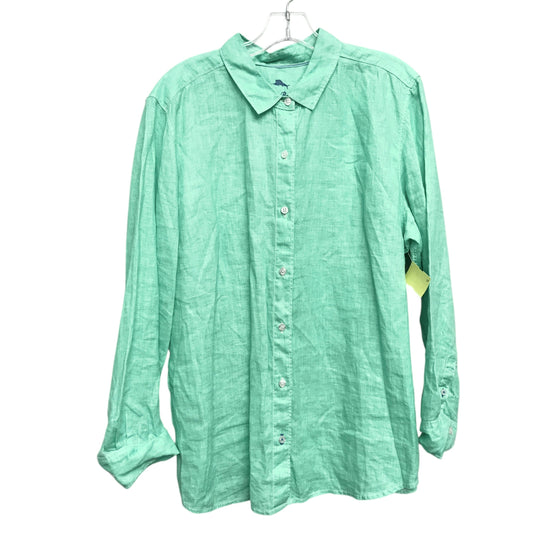 Top Ls By Tommy Bahama In Green, Size:Xl