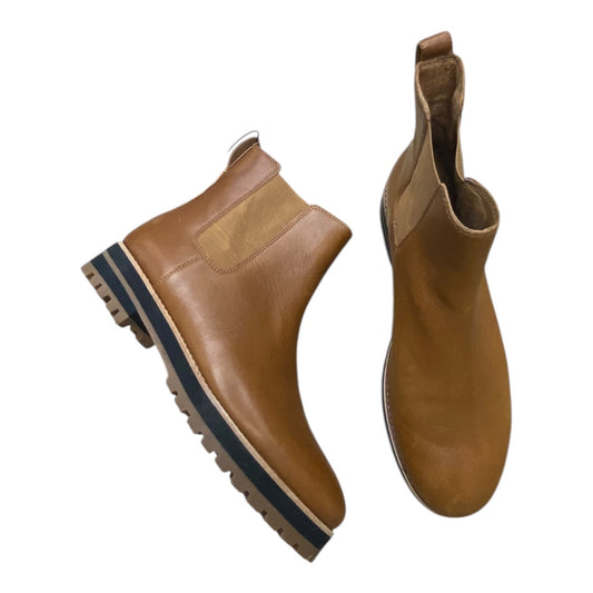 Boots Ankle Flats By Madewell In Brown, Size:9