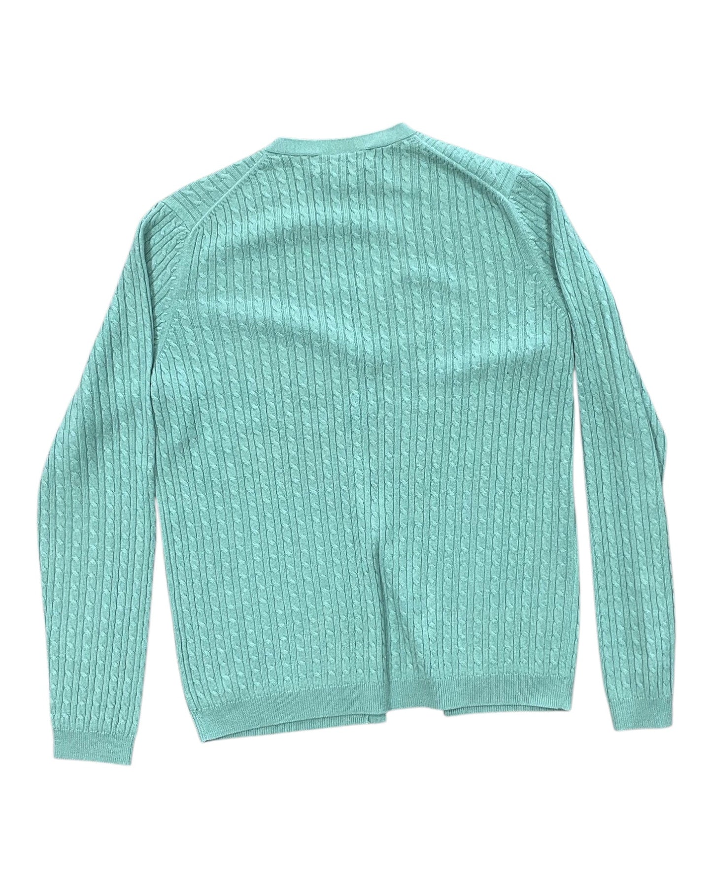 Cardigan By Bobbie Brooks In Green, Size:S