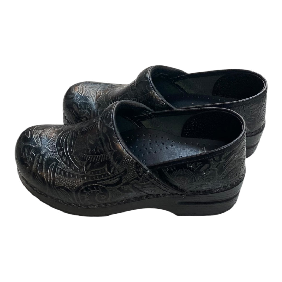Shoes Heels Block By Dansko In Black, Size:7.5