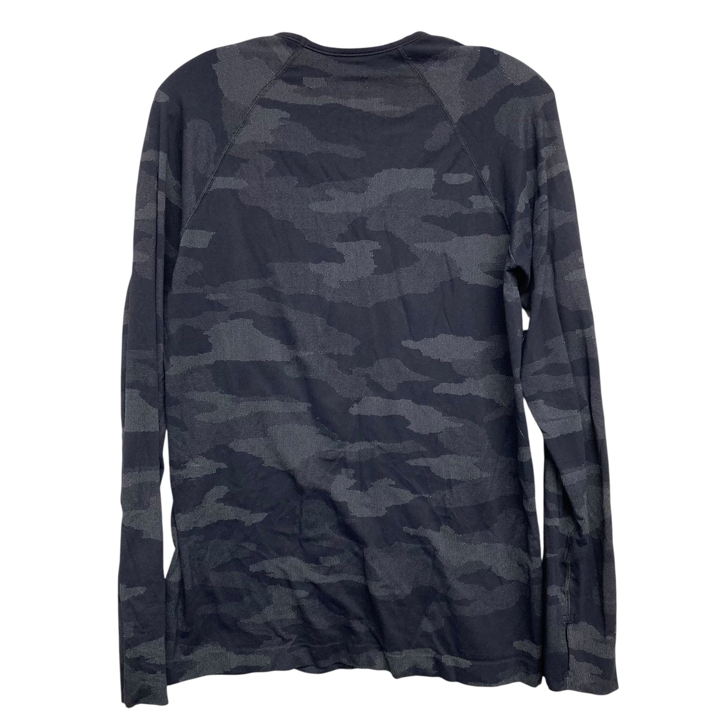 Athletic Top Ls Crewneck By Athleta In Camouflage Print, Size:Xl