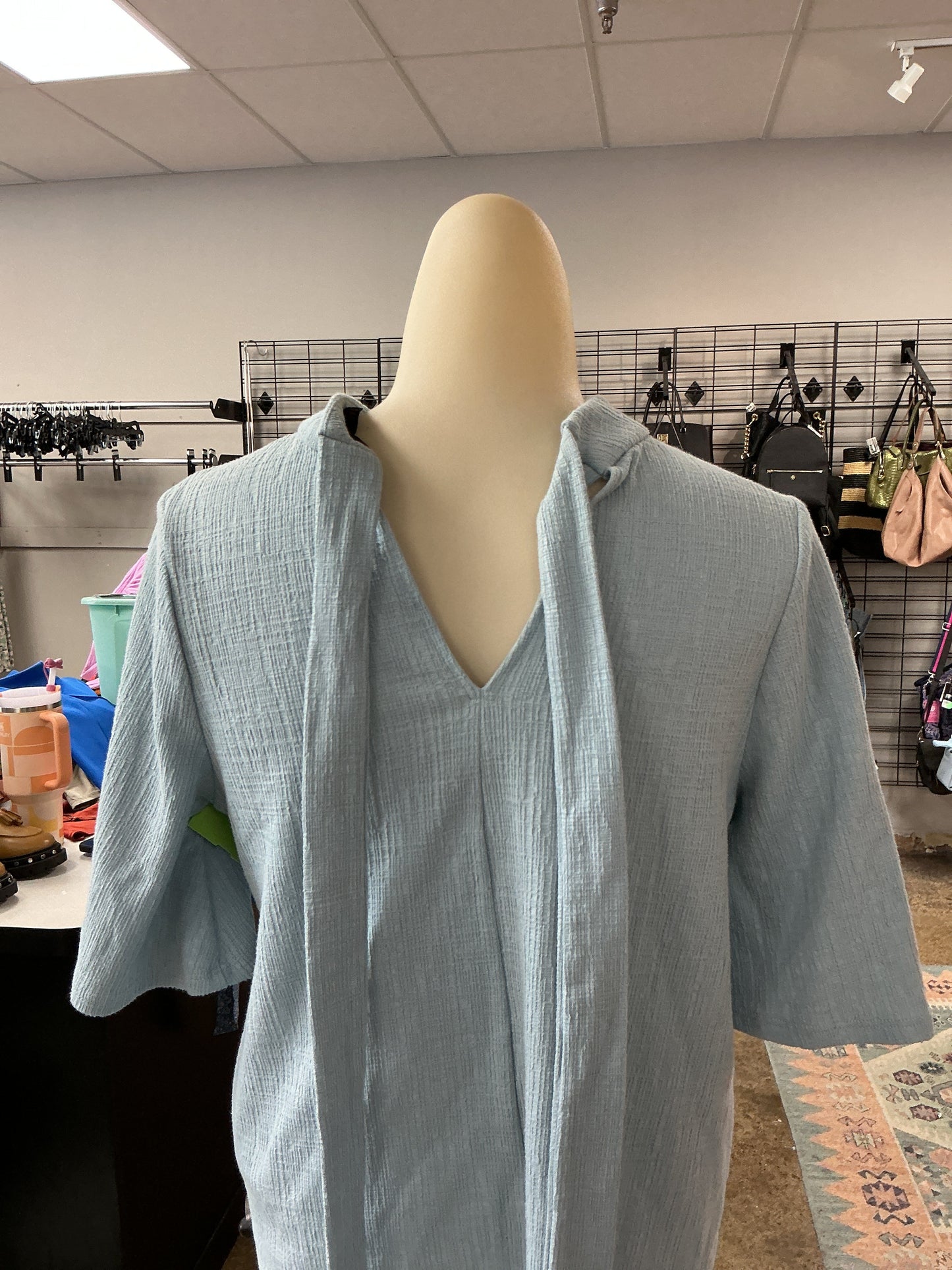 Top Ss By Current Air In Blue, Size:Xs